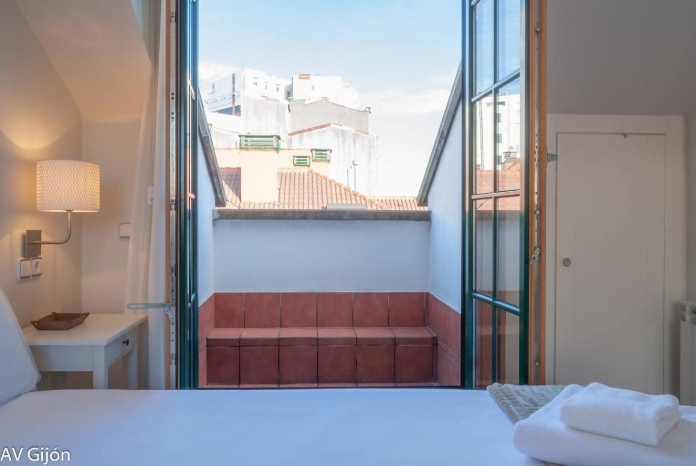 Ferienwohnung Av Gijon San Agustin 12 Exterior foto