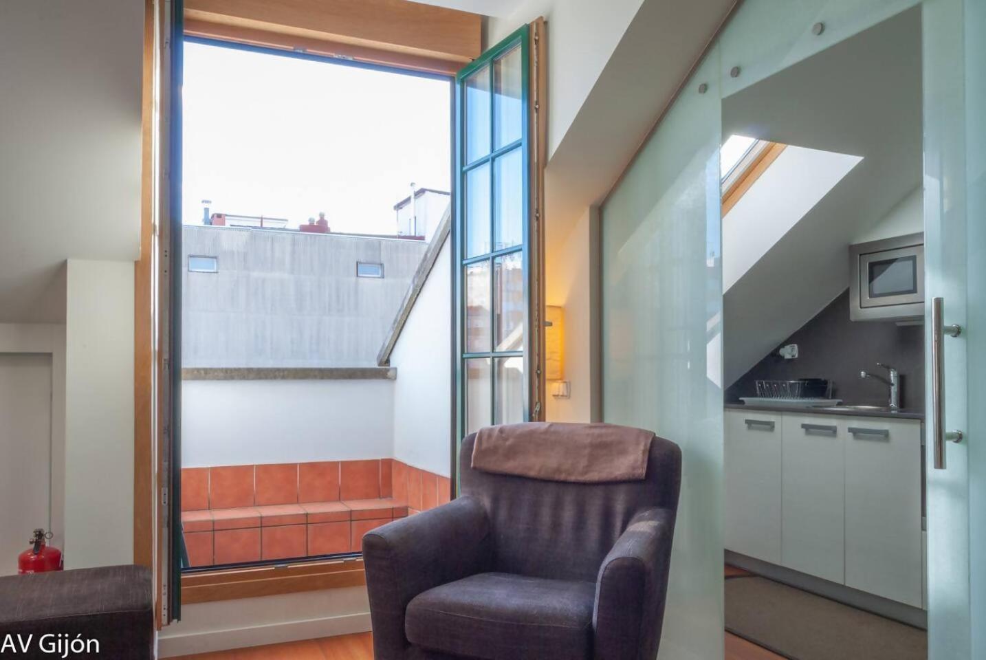 Ferienwohnung Av Gijon San Agustin 12 Exterior foto